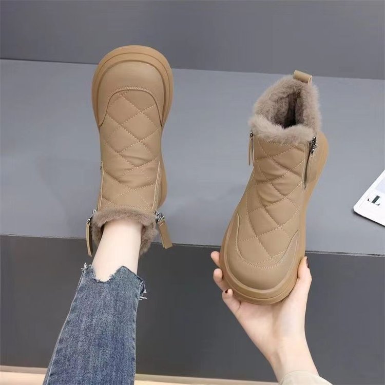 👢【35-41】[Hot Spot] 2025 Есен Зима Нови топли ботуши за сняг с дебела подметка.