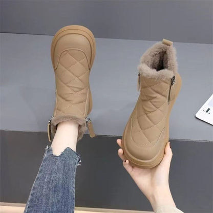 👢【35-41】[Hot Spot] 2025 Есен Зима Нови топли ботуши за сняг с дебела подметка.