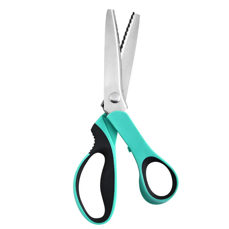 1 sztuka 99zł  ✂️ Profesjonalne nożyczki ząbkowane - Ostre, ząbkowane nożyczki do tkanin
