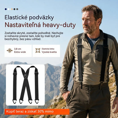 📢📢50% zľava! 🧷Pánske traky s prekríženým chrbtom🧷