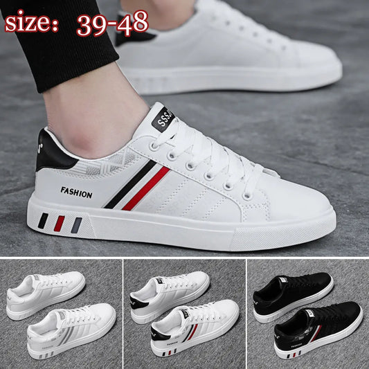 💯🔥 【39-48】Nowe męskie buty casual biznesowe z oddychającej, wodoodpornej i plamoodpornej skóry, z miękką podeszwą