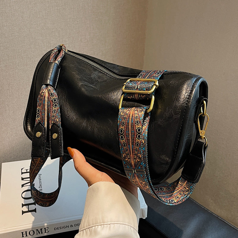 💥💥👜Nova trendovska torba za čez ramo v boemskem etničnem slogu s širokim naramnim pasom, najbolje prodajana torba za čez ramo z blazino