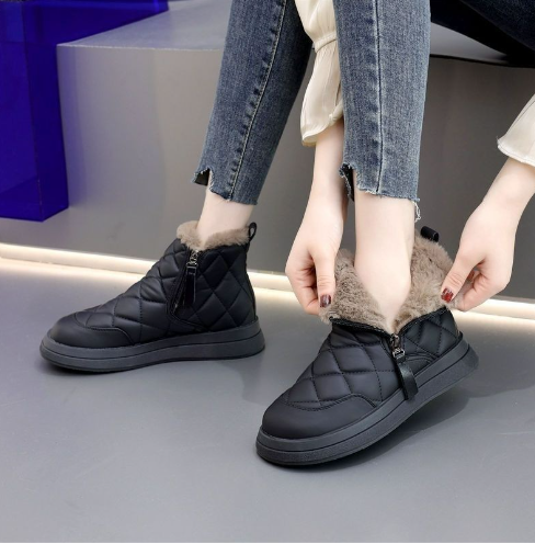 👢【35-41】[Hot Spot] 2025 Есен Зима Нови топли ботуши за сняг с дебела подметка.