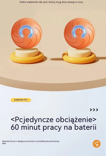 🐶【Kup jeden, a drugi dostaniesz gratis】Inteligentna, interaktywna, odbijająca się piłka dla zwierząt