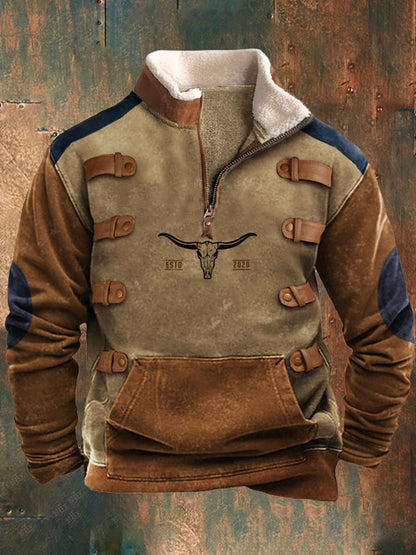 👕【35% KEDVEZMÉNY】【S-4XL】2025-ös őszi-téli férfi divatos, meleg hosszú ujjú pulóver 3D nyomattal