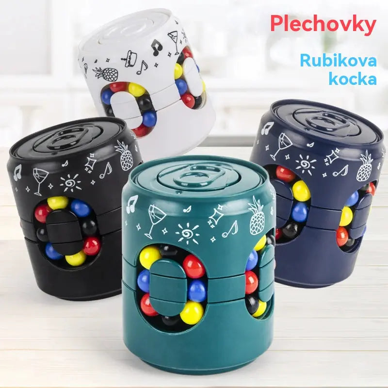🔥【Kup 2, a 2 dostaniesz gratis】✨ (opakowanie 4 sztuk) ✨Zabawki edukacyjne dla dzieci: Kostka Rubika, Fidget Spinner, Narzędzie do dekompresji