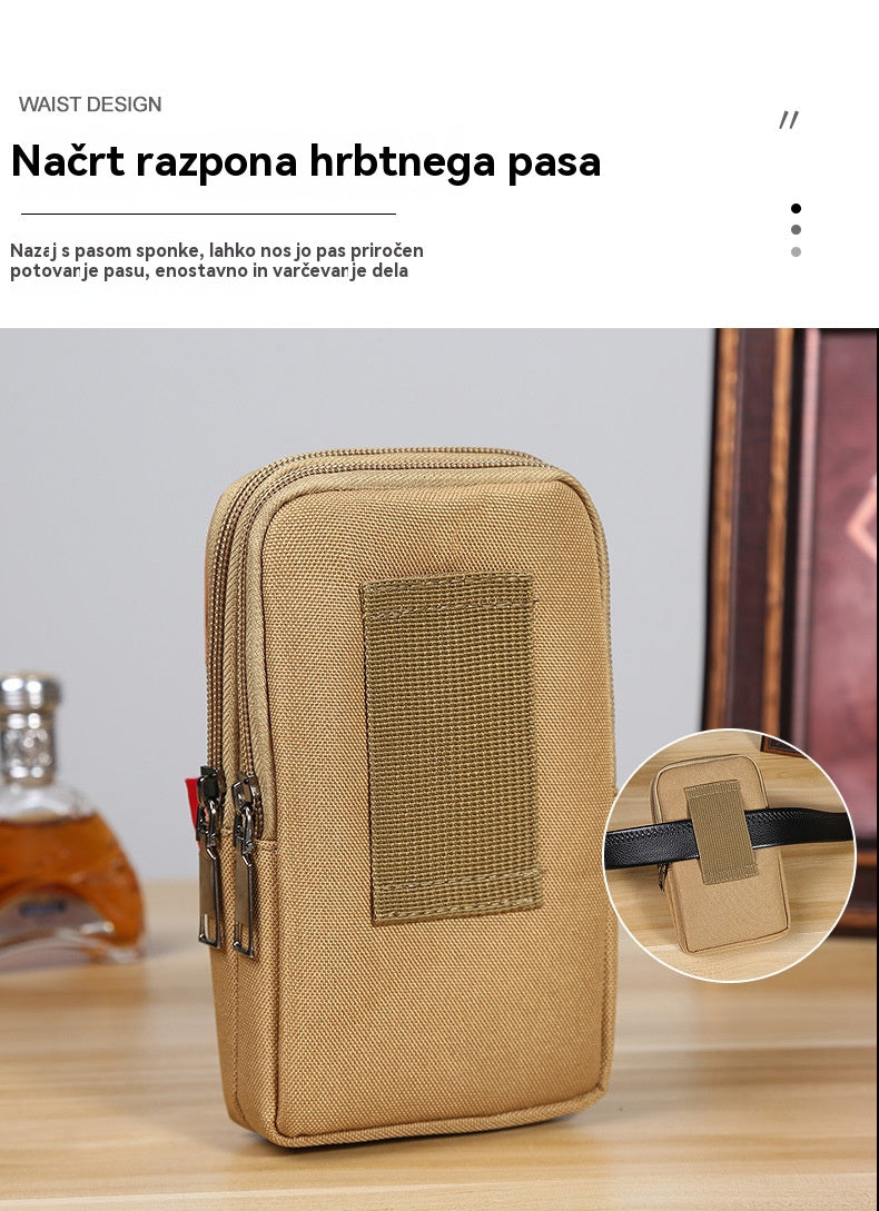 🔥【Kupite 1, dobite 1 gratis】Moška torba za prosti čas, športna torba za mobilni telefon
