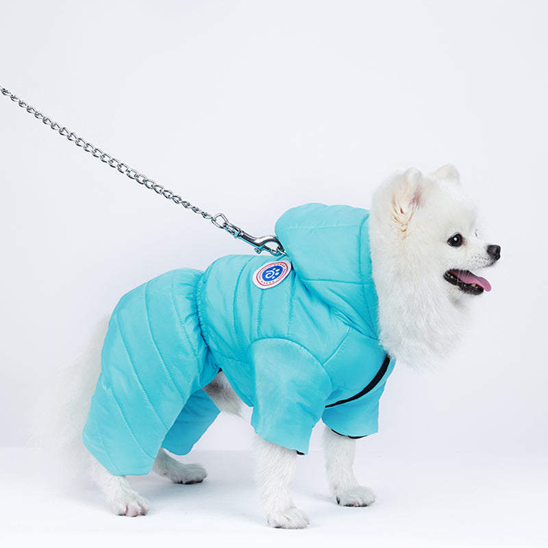 🐶【30% popusta】【1.5-10kg】Oblačila za pse, jesenski in zimski stil, debel bombažen plašč, topla in vodoodporna zimska oblačila za majhne in srednje velike pse, ščitijo vse štiri tačke in so primerna za aktivnosti na prostem.