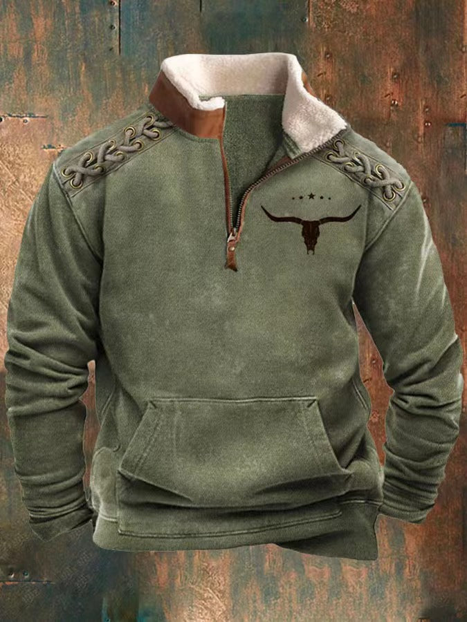 👕【35% KEDVEZMÉNY】【S-4XL】2025-ös őszi-téli férfi divatos, meleg hosszú ujjú pulóver 3D nyomattal