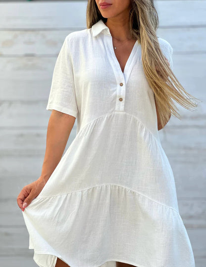 🔥👗【S-5XL】Visokokakovostna, lahka in zračna modna obleka.
