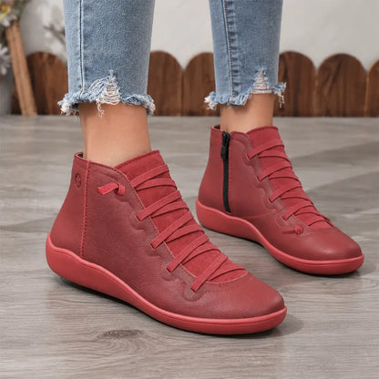 Nuevas botas planas estilo Martin para mujer – Otoño/Invierno 2026