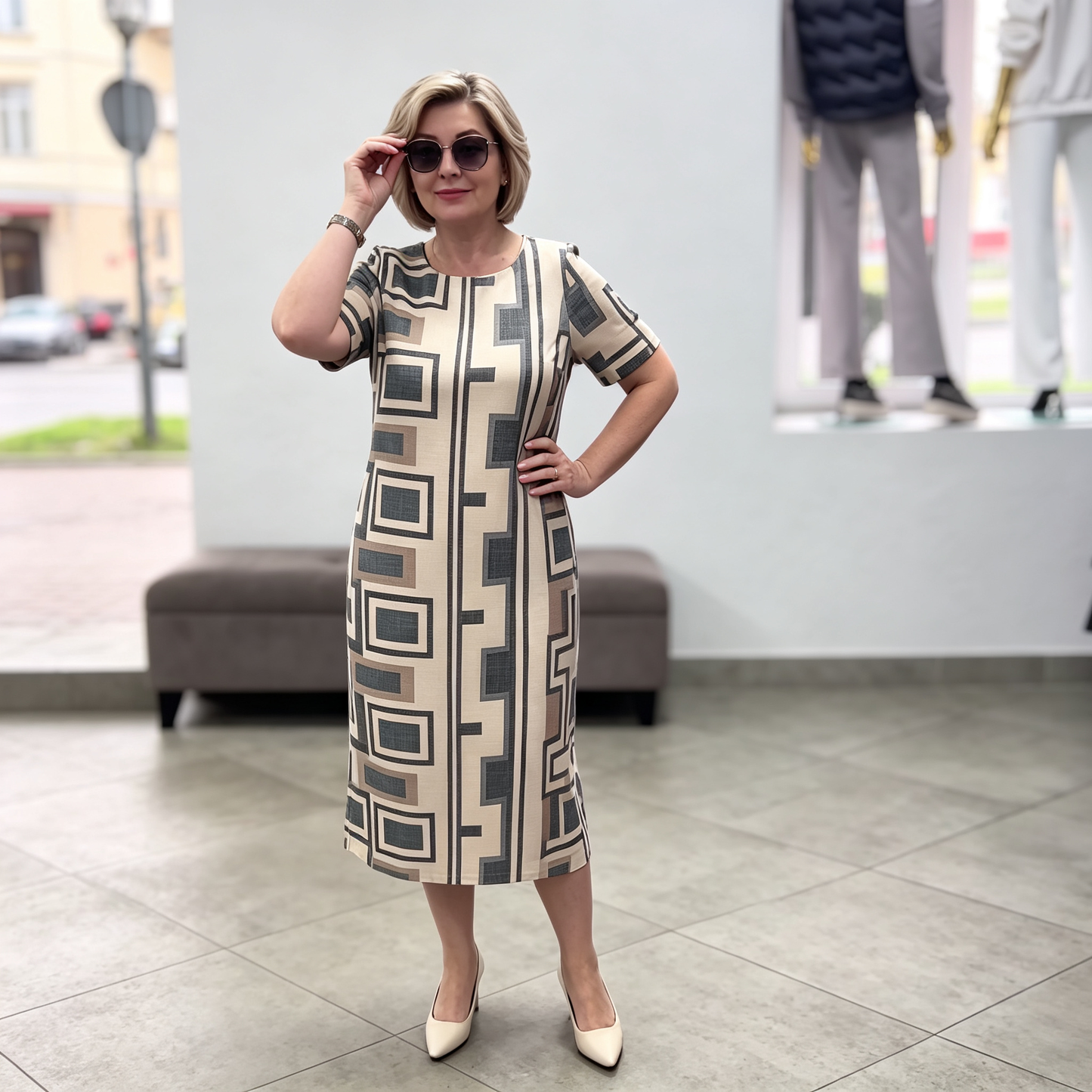 🌷🔥【S-5XL】Wysokiej jakości, wygodne i stylowe sukienki w dużych rozmiarach