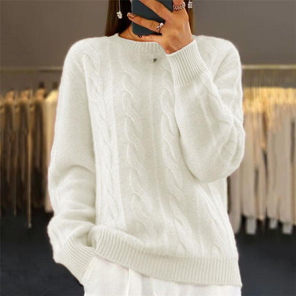 🔥✨【Jesienny nowy styl】【S-2XL】2025 Jednolity kolor Wysokiej jakości miękki i wygodny wełniany sweter