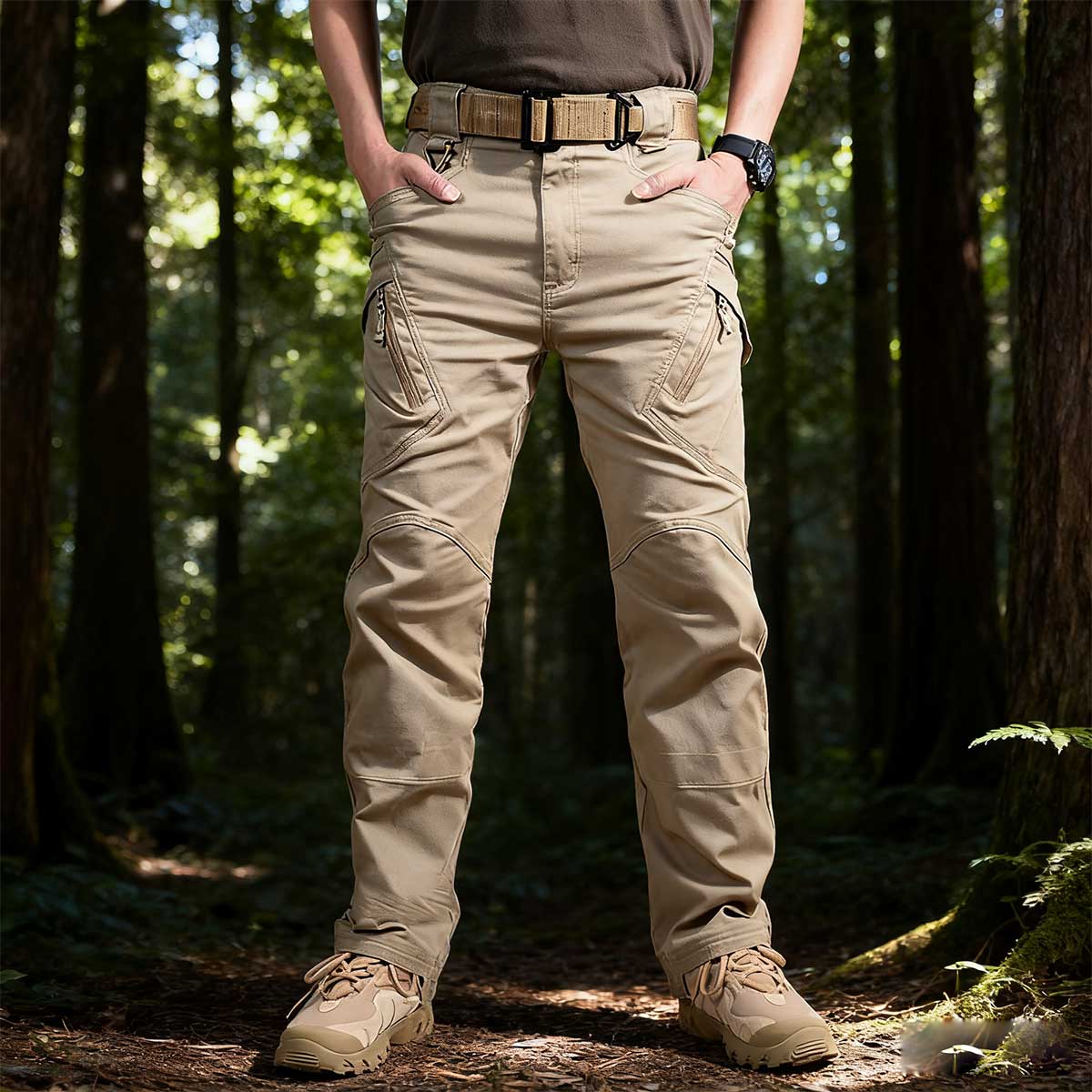 🔥【S-6XL】Męskie spodnie bojówki spodnie wojskowe❤️(40-105 kg)