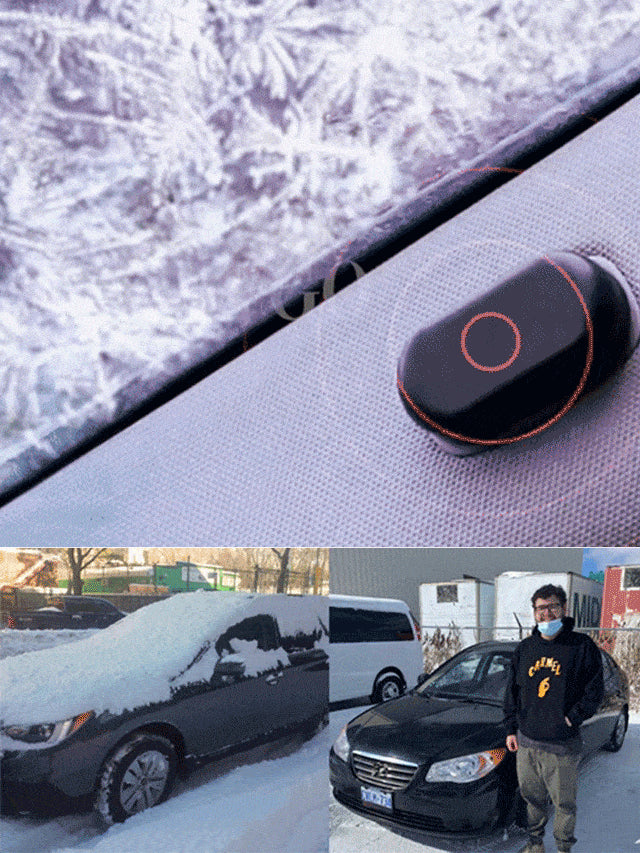 🔥Kúpte 1 a získajte 1 zadarmo🔥Nástroj na odhŕňanie snehu z auta, špeciálne navrhnutý na odstraňovanie ľadu a snehu z okien.