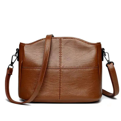 🔥👜👜 Nowa torba na ramię ze skóry naturalnej, ręcznie robiona w stylu retro, nowoczesna i uniwersalna.