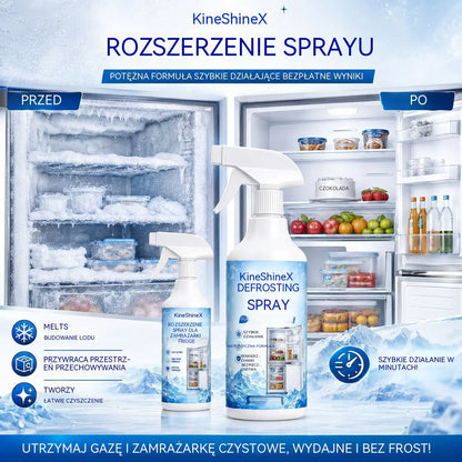 🔥【2 butelki 】❄️ Nowy spray do odmrażania 2026 🧡 Szybko usuwa lód z zamrażarki