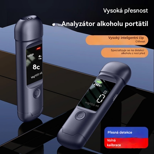 【Kup 1 a získej 1 zdarma】🍷 Přenosný přesný alkohol tester – Otestuj se před jízdou