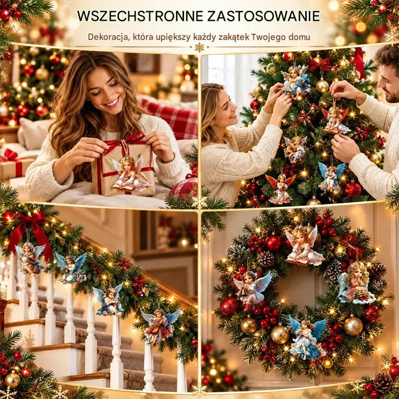 【Zestaw 24 sztuk】👼 Zawieszka „Victoria's Angel” – idealny wybór, by stworzyć odpowiedni nastrój