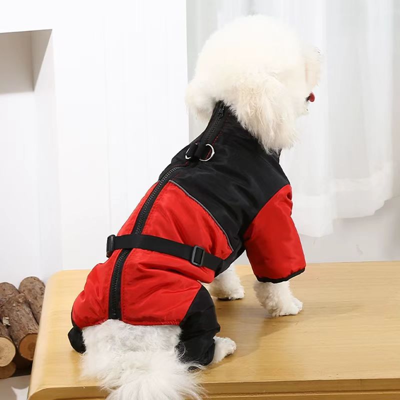 🔥【Sezonska razprodaja - 50 % popust】【1.5-10kg】🐕Jesensko/zimska puhovka za pse, topla, debela in vodoodporna