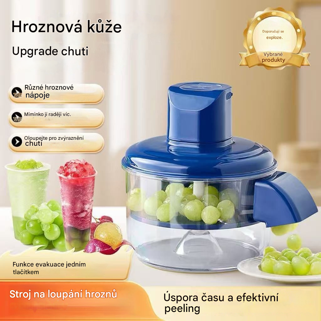 ⏳Časově omezená nabídka: sleva 49 %⏰Průhledná elektrická škrabka na ovoce a zeleninu🍇🧄