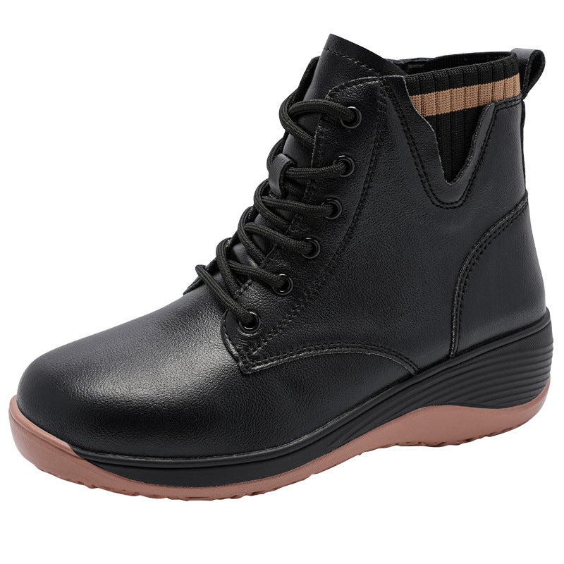 🎁【Szezonális ajánlatok】👢【35-40】Új őszi és téli stílusok——Divatos és egyszerű női rövid csizmák puha talppal❄🍂