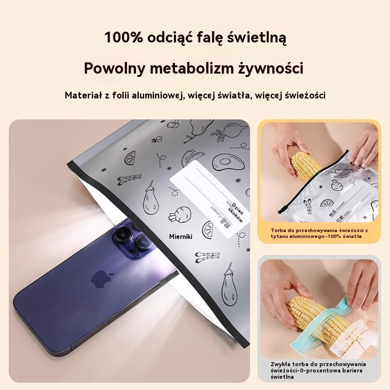 【30 sztuk w zestawie】Zapinana na suwak aluminiowa torba do przechowywania, nieprzepuszczająca światła, wielokrotnego użytku, łatwa do opisania, co ułatwia przechowywanie.