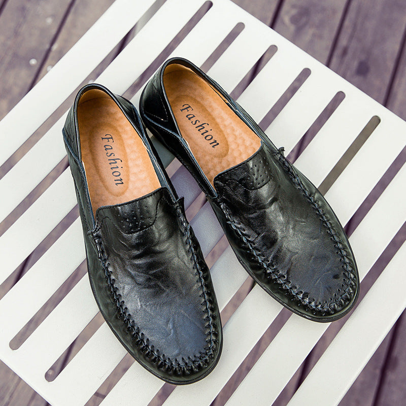 🔥👞【39-44】Zapatos casuales modernos de piel de becerro para hombre ✅Pago contra entrega ✅2 artículos con un 70% de descuento