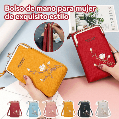 🔥【50% отстъпка】👜Бродирана чанта през рамо със стилен дизайн и дълга презрамка 2025