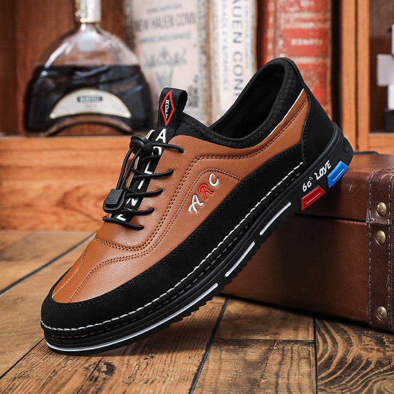 🔥🔥【39–48】【Nova kolekcija – akcijska cena】Moški poslovni čevlji iz vodoodpornega usnja – Mehki podplat, udobni za celodnevno nošenje