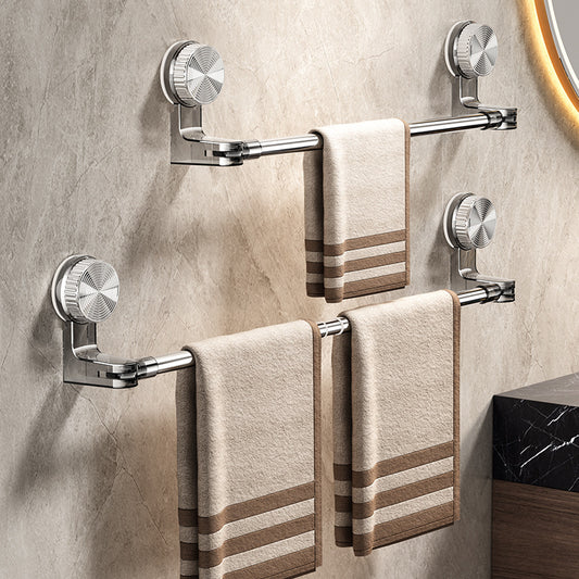 🎁【Kupite enega, dobite enega brezplačno】✨🚿Lahka zasnova brez vrtanja – raztegljiv nosilec za brisače s priseskom