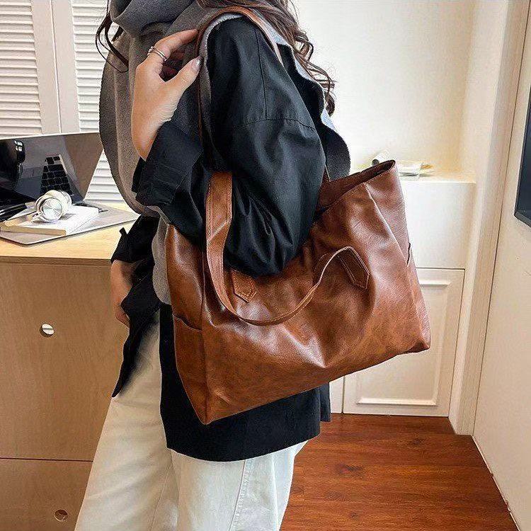 ✨👜【Ograniczona czasowo zniżka 50%】Damska torba na ramię o dużej pojemności — 👠Jedna torba to wszystko, czego potrzebujesz!
