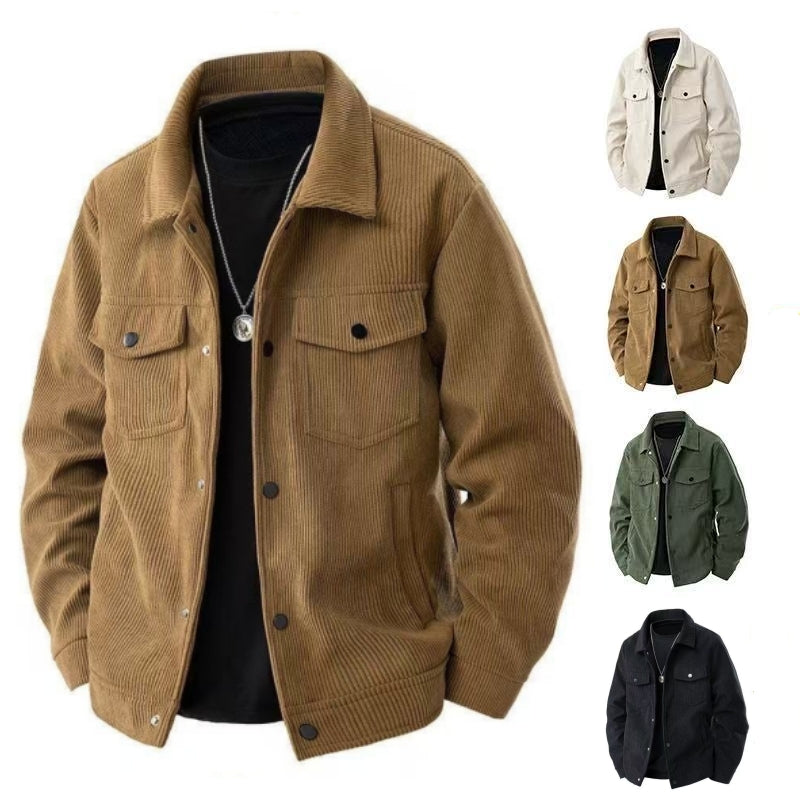 🔥【M-4XL】Nová pánská zimní ležérní bunda - volný střih, teplá a pohodlná, retro pracovní bunda