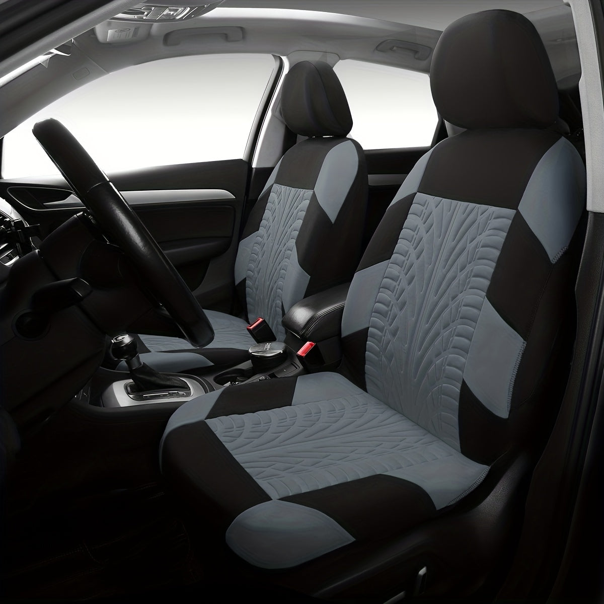 🚗🚗【50% kedvezmény 🔥】Modern, univerzális 2025-ös autóüléshuzat szett, puha bőrből, 2 részes készlet