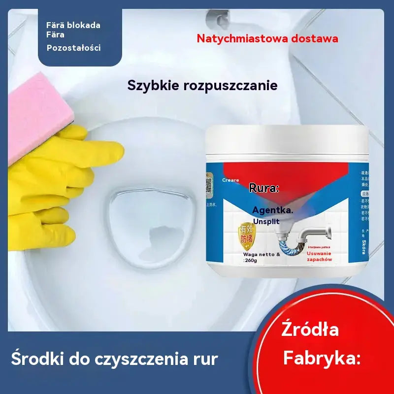 🔥 Kup 1 i otrzymaj 1 gratis 🔥Potężne narzędzie do udrażniania rur | Łatwo rozpuszcza olej, zatory w toaletach i kuchniach! Dezodoruje za jednym zamachem!
