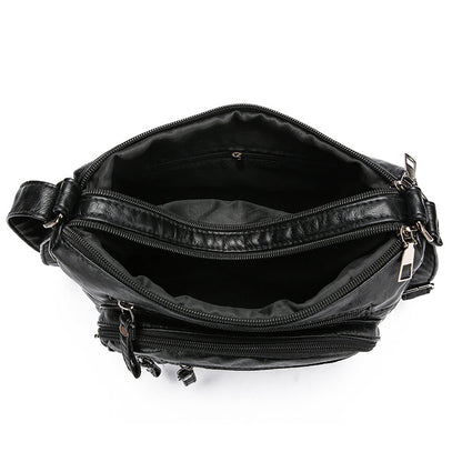 🔥【Reducere 50%】Geantă nouă de umăr/crossbody din piele moale, capacitate mare, 2025