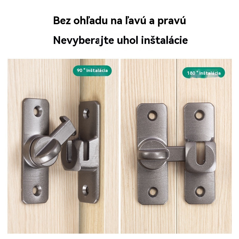 🔐🔑 49% zľava 🔥💥【Kúpte 1 a získajte 1 zadarmo】Západka dverí z hliníkovej zliatiny