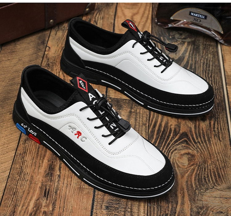 🔥🔥【39–48】【Nova kolekcija – akcijska cena】Moški poslovni čevlji iz vodoodpornega usnja – Mehki podplat, udobni za celodnevno nošenje