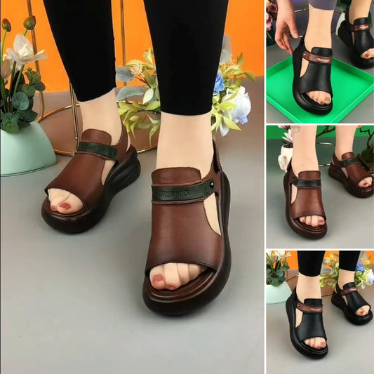🔥🔥【50% OFF！！！】🥿Vara 2025 nou stil moda sandale cu talpa groasa platforma sandale cu toc inalt