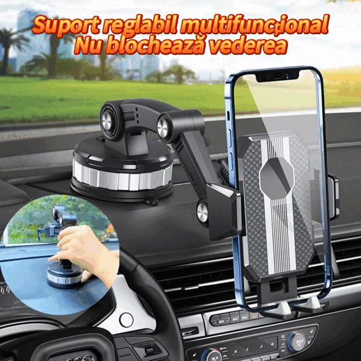 🚗Multifunkční držák na telefon do auta, unese až 5 kg!