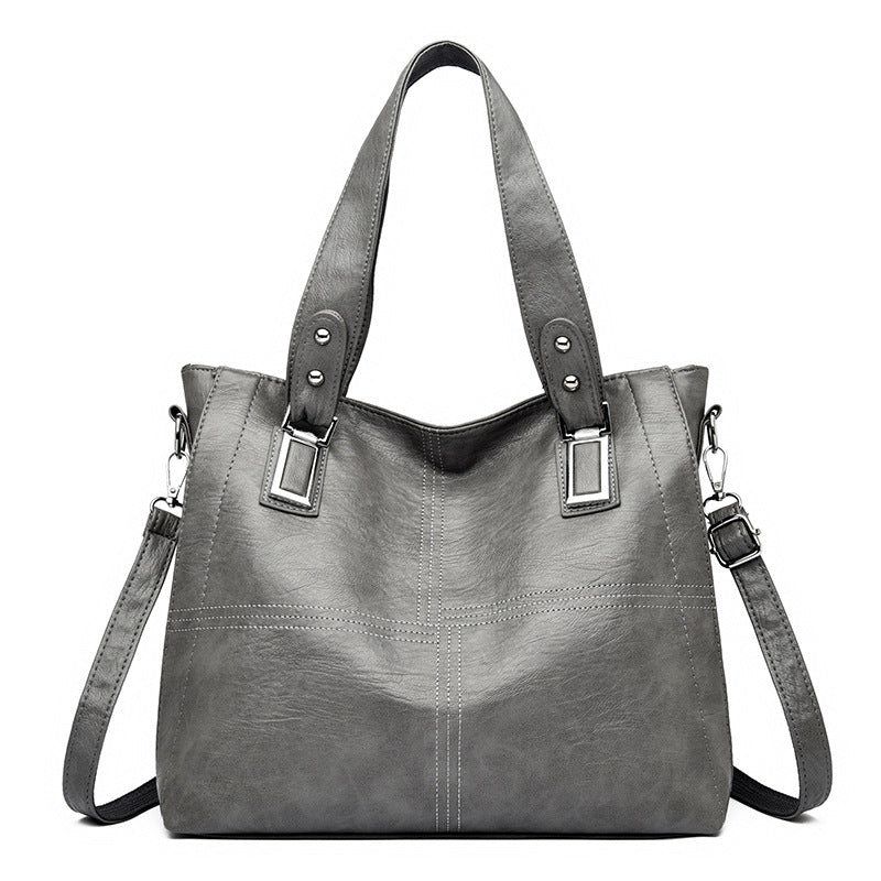 👜【Zľava na nový produkt】Nová dámska kabelka 2025, veľká kapacita, módna taška cez rameno z mäkkej kože