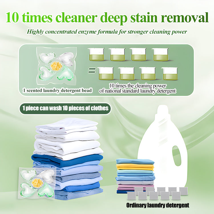 [✨100 buc✨]Bilă de rufe Camellia cu perle de rufe 5 în 1, parfum de lungă durată, detergent de rufe concentrat, decontaminare puternică