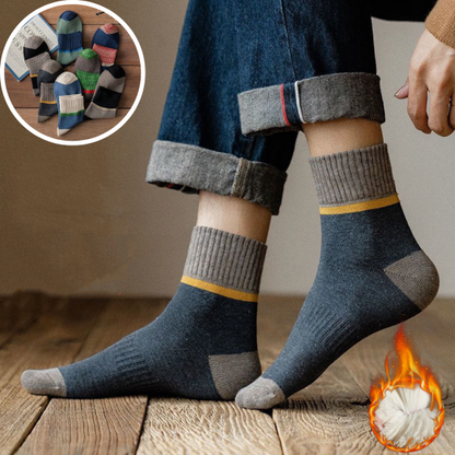 😍🧦【Kup 7, otrzymaj 7 gratis】Antybakteryjne, dezodorujące i ciepłe wełniane skarpetki na jesień i zimę.
