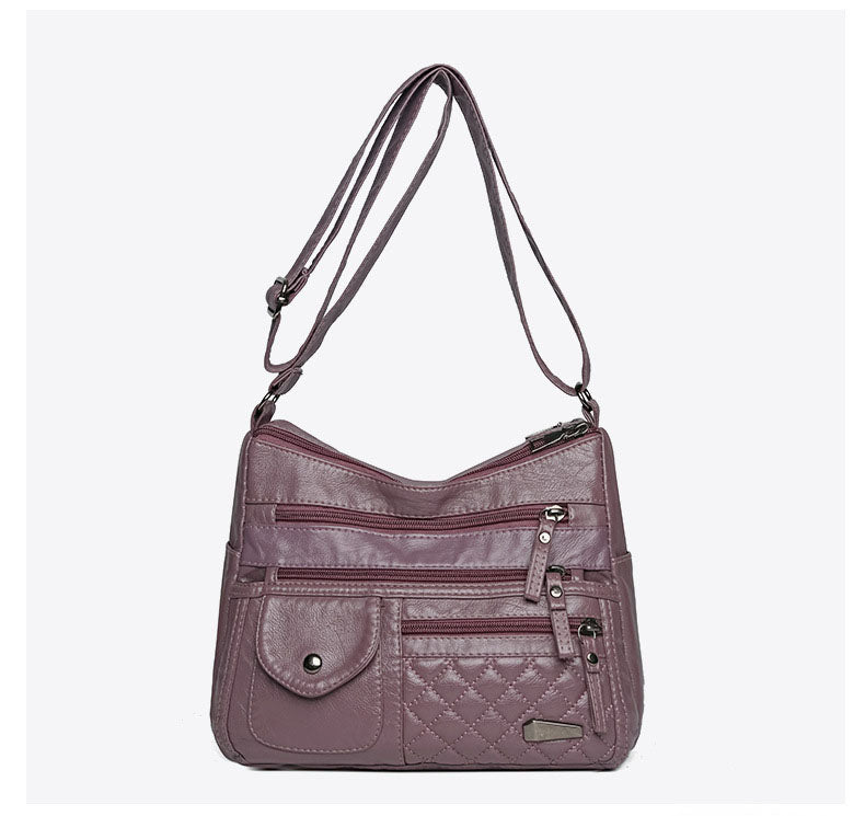 🔥 Zľava 50 % 👜 Dámska kabelka z mäkkej kože – priestranná, s viacerými priehradkami