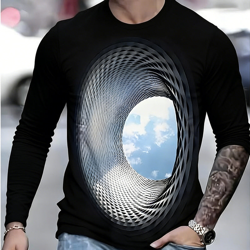 🌀👕【S-5XL】Мъжки топ с 3D дигитален принт, много интересна дреха, подходяща за любителите на забавленията.