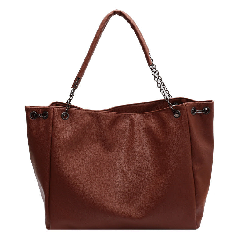 👜👝【50% popust 🔥】【Izjemno velika prostornina 💥】Nova ženska usnjena torba za čez ramo velike prostornine