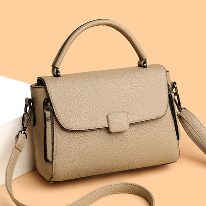 👜💖Nová módní a všestranná dámská kabelka z roku 2025, velká kapacita, více přihrádek, malá čtvercová taška přes rameno/crossbody, jednoduchý design