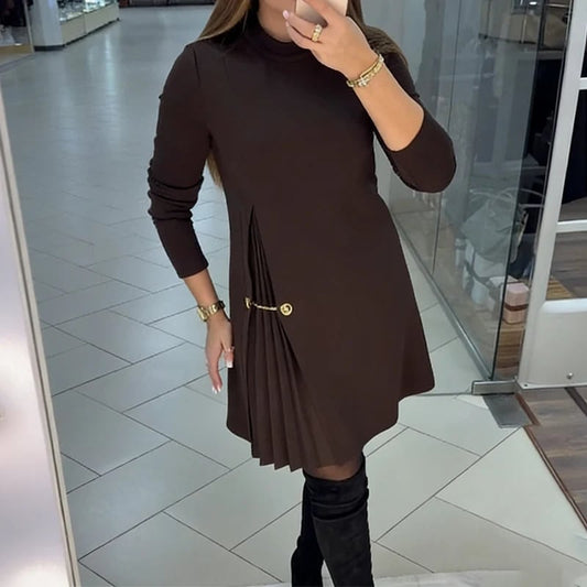 【50 % popust】👗🥰【S-3XL】Nova elegantna ženska obleka, moderna in vsestranska, oprijet kroj