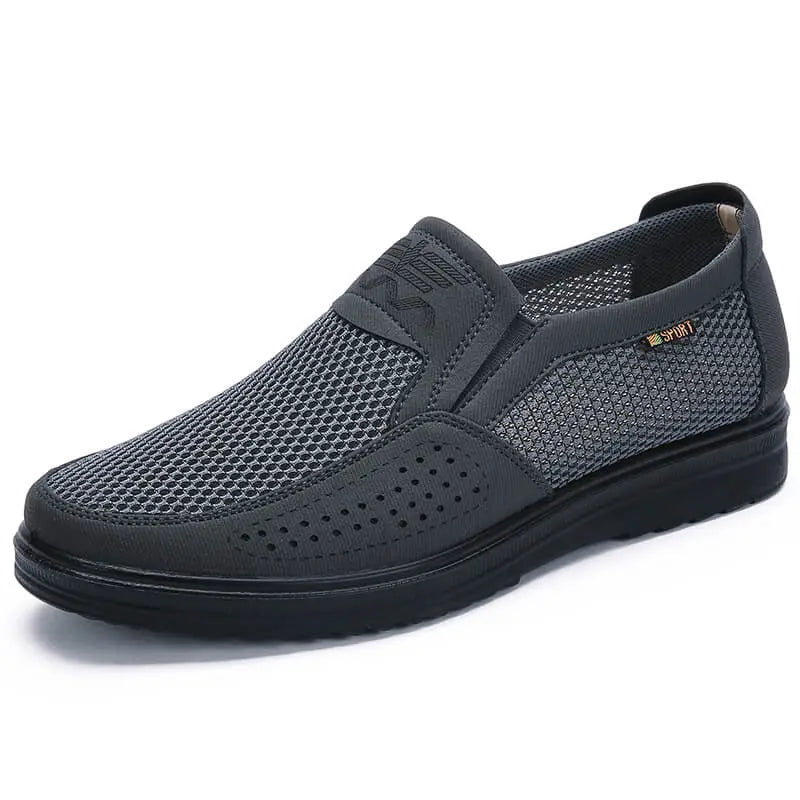 👟2026 Męskie oddychające i wygodne buty, miękka i antypoślizgowa podeszwa🔥 Bez pocenia się stóp, bez ucisku stóp