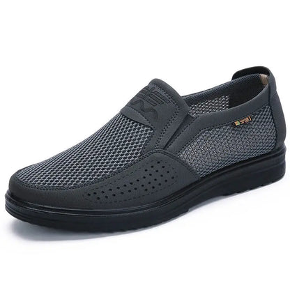 👟2026 Męskie oddychające i wygodne buty, miękka i antypoślizgowa podeszwa🔥 Bez pocenia się stóp, bez ucisku stóp